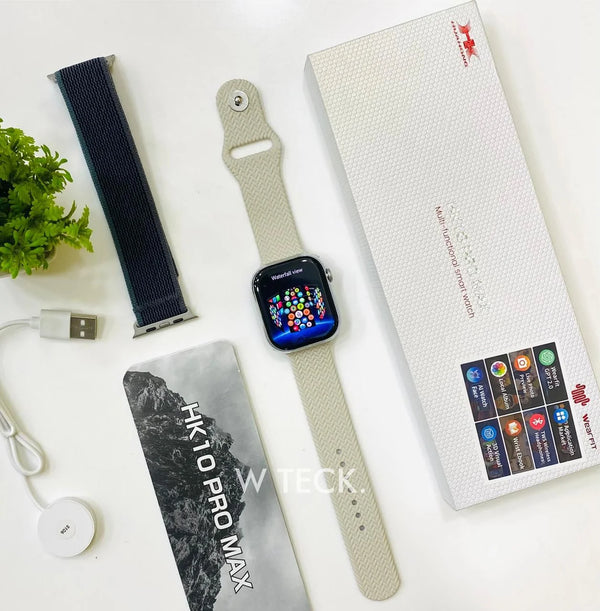 HK10 Pro Max Smart Watch | Latest Series 10 Ultra Thin Slimmest Design